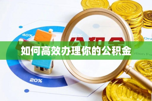 泾川如何高效办理你的公积金