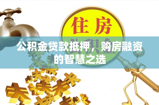 泾川公积金贷款抵押，购房融资的智慧之选
