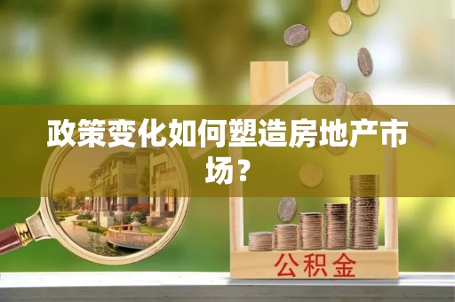 泾川政策变化如何塑造房地产市场？