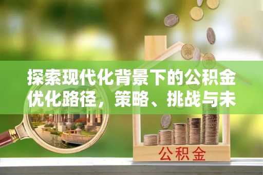 泾川探索现代化背景下的公积金优化路径，策略、挑战与未来展望