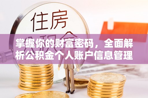 泾川掌握你的财富密码，全面解析公积金个人账户信息管理