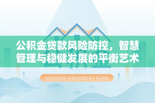 泾川公积金贷款风险防控，智慧管理与稳健发展的平衡艺术