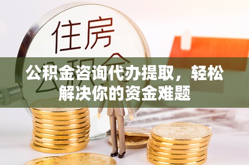泾川公积金咨询代办提取，轻松解决你的资金难题