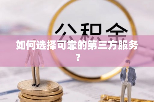 泾川如何选择可靠的第三方服务？