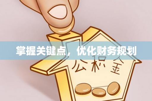 泾川掌握关键点，优化财务规划