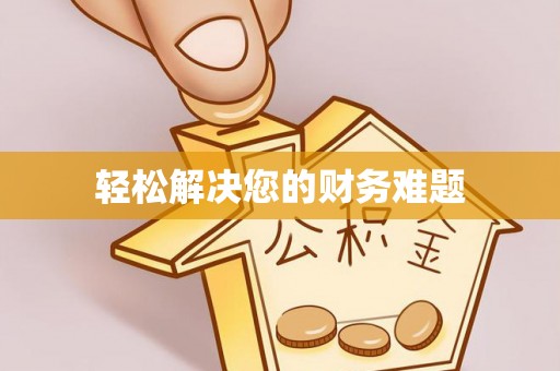 泾川轻松解决您的财务难题